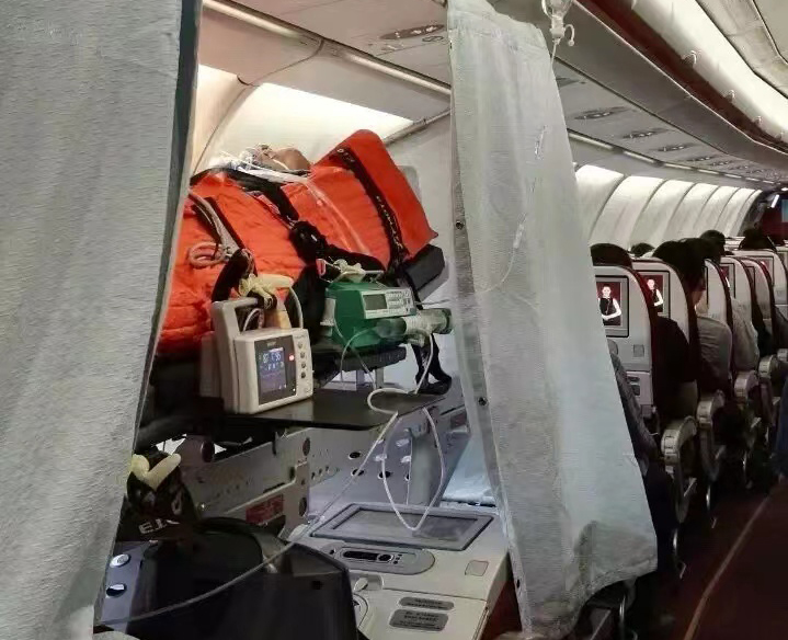 南开区跨国医疗包机、航空担架